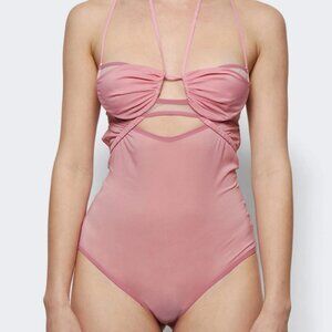 Nensi Dojaka Pink Bodysuit